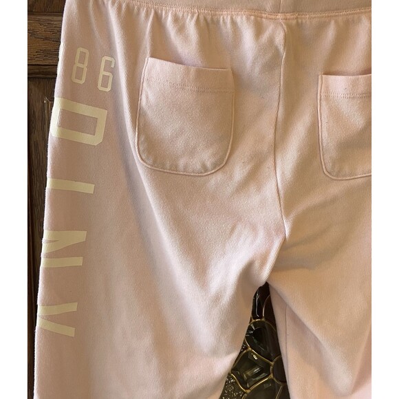 Victoria's Secret Pink Sweatpants Jogger S Pants Logo Cropped Women's Pockets - Picture 8 of 9